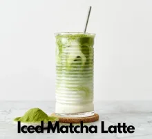 How To Make Iced Mushroom Matcha Latte
